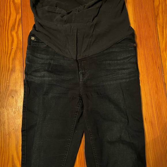 7 for all mankind maternity skinny jeans size 27 - Picture 2 of 5